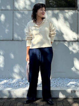 大熊亜美さん(レディース・157cm)の秋コーディネート