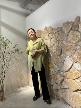 大熊亜美さん（レディース・155cm）の夏コーディネート