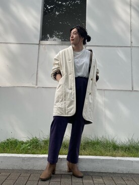 大熊亜美さん(レディース・155cm)の夏コーディネート