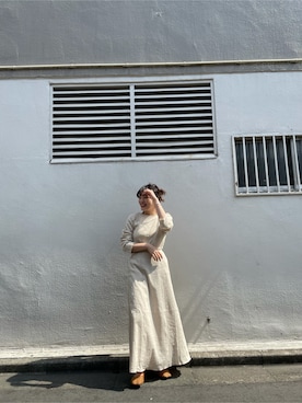 大熊亜美さん（レディース・155cm）の春コーディネート