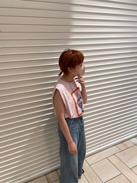 大熊亜美さん（レディース・155cm）の夏コーディネート