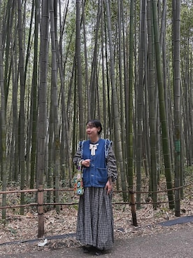 midoriさん（レディース・160cm）の秋コーディネート