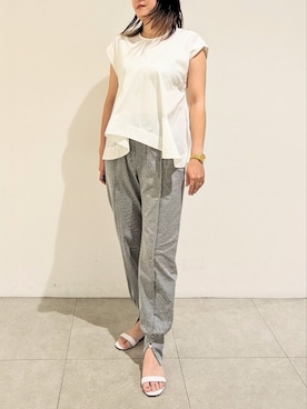 koeさん（レディース・160cm）の夏コーディネート