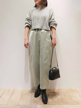 koeさん（レディース・160cm）の冬コーディネート