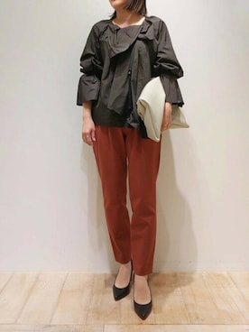 koeさん（レディース・160cm）の冬コーディネート