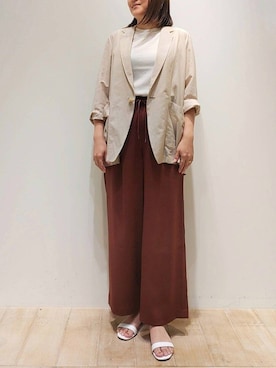 koeさん（レディース・160cm）の夏コーディネート