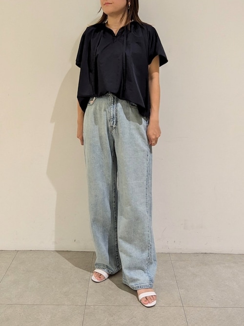 ブラウス シャツ トリアセコットンギャザーブラウス/オケージョン/オフィスカジュアル/夏服 レディース トリアセコットンギャザーブラウス/オケージョン/オフィス