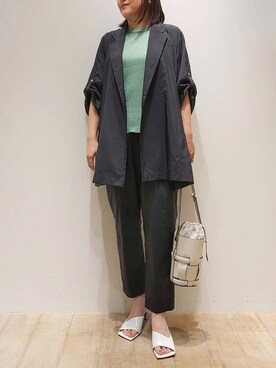 koeさん（レディース・160cm）の夏コーディネート