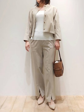 koeさん（レディース・160cm）の春コーディネート