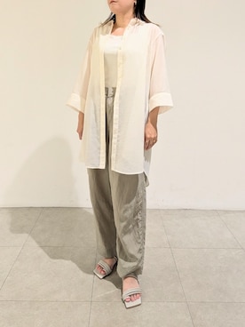 koeさん（レディース・160cm）の夏コーディネート