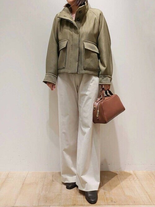 セール】シャドーストライプブルソン（ブルゾン）｜qualite（カリテ  