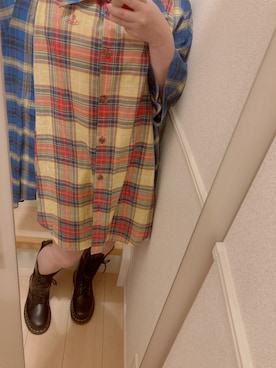 「Vivienne Westwood（ヴィヴィアンウエストウッド）のアイテム（シャツ/ブラウス、その他）」を使った、ちるさん（レディース・145cm）の夏コーディネート