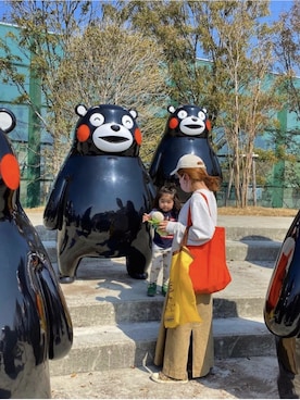 「BEAMS（ビームス）のアイテム（スカート）」を使った、miymorさん（レディース・156cm）の夏コーディネート