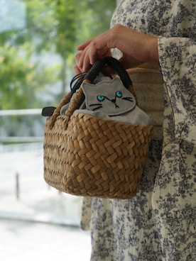 「アイテム（バッグ）」を使った、nekopanchii28さん（レディース・166cm）の夏コーディネート