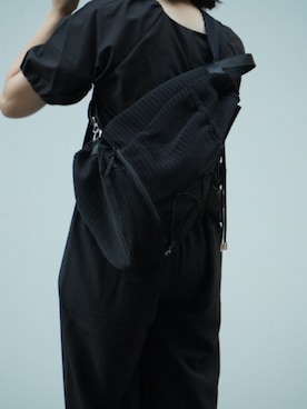 「アイテム（バックパック/リュック）」を使った、nekopanchii28さん（レディース・166cm）の夏コーディネート