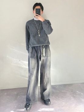 「アイテム（フレグランス）」を使った、MONO.さん（メンズ・178cm）の冬コーディネート