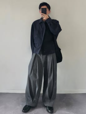 「お洒落さんとつながりたい」｜MONO.さん（メンズ・178cm）の秋コーディネート