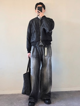 MONO.さん（メンズ・178cm）の冬コーディネート