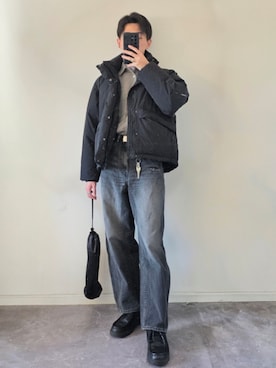 「SINSS（シンス）のアイテム（アクセサリー）」を使った、MONO.さん（メンズ・178cm）の春コーディネート