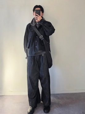 「アイテム（パーカー）」を使った、MONO.さん（メンズ・178cm）の秋コーディネート