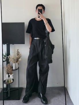 「アイテム（キーホルダー）」を使った、MONO.さん（メンズ・178cm・20代）の秋コーディネート