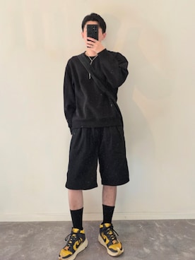 「アイテム（イヤーカフ）」を使った、MONO.さん（メンズ・178cm）の春コーディネート