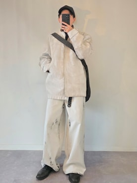 「アイテム（リング）」を使った、MONO.さん（メンズ・178cm）の秋コーディネート