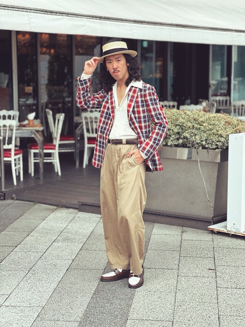 OVERRIDE  STRAW BRAID BOATER / オーバーライド