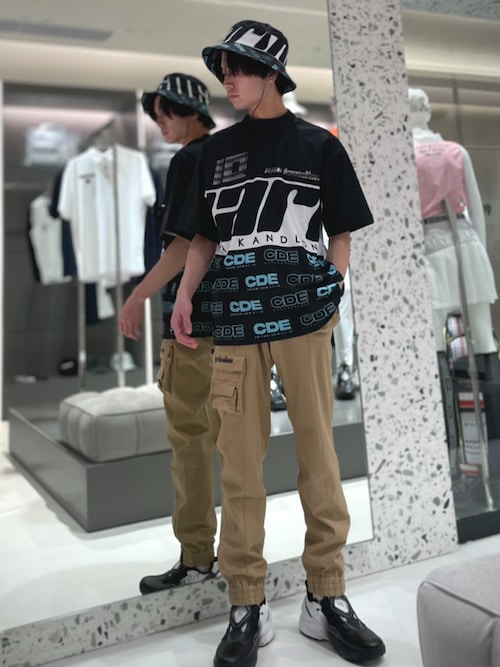 MARKu0026LONA CD10-EMNT ロゴ オーバーサイズ モックネックT MARK\u0026LONA tシャツ CD10-EMNT | MEN メンズ : ZOZOTOWN Yahoo!店