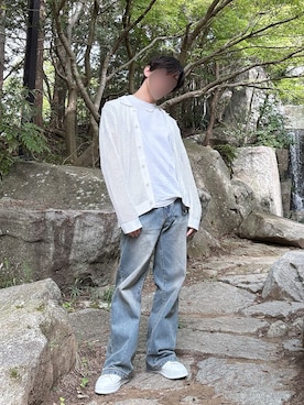 「GLOBAL WORK（グローバルワーク）のアイテム（トップス）」を使った、こうきさん（メンズ・168cm）の秋コーディネート