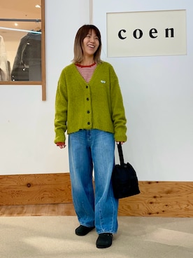 「coenスタッフスタイリング」｜「アイテム（その他）」を使った、にっしー さん（レディース・153cm）の秋コーディネート