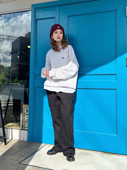 【KEBOZ】SMALL EFG POCKET SWEAT CREWNECK SMALL EFG POCKET SWEAT CREWNECK（スウェット）｜KEBOZ（ケボズ