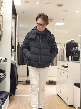 EPOCA UOMOさん（メンズ・173cm）の冬コーディネート