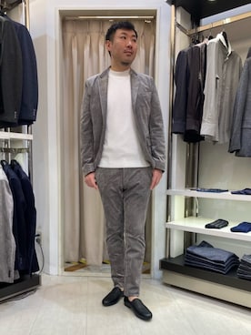 EPOCA UOMOさん（メンズ・178cm）の秋コーディネート