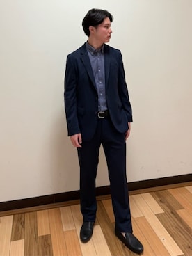「アイテム（その他アウター）」を使った、EPOCA UOMOさん（メンズ・177cm）の秋コーディネート