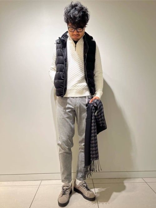 EPOCA UOMO（エポカ ウォモ） ダウンベスト ベスト ＊Safari11月号掲載