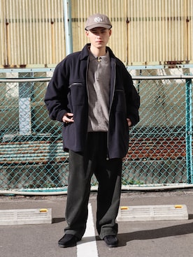 「clarks」｜RIOさん（メンズ・167cm）の秋コーディネート