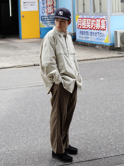KEBOZ（ケボズ）の「CONVERTIBLE NEL SHIRT（シャツ/ブラウス）」 - WEAR