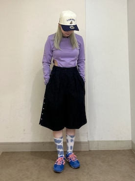 「アイテム（その他トップス）」を使った、kiki729さん（レディース・150cm）の夏コーディネート
