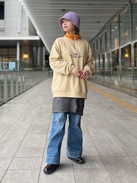 kiki729さんの（KANGOL | カンゴール）を使ったコーディネート