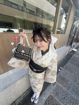 「着物」｜shioriさん（レディース・164cm）の春コーディネート