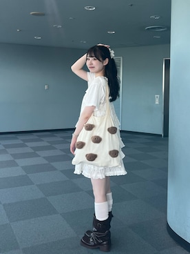 「アイテム（レッグウェア）」を使った、𝘴𝘩𝘪𝘰𝘳𝘪さん（レディース・164cm）の夏コーディネート