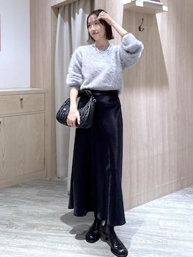 「アイテム（ハンドバッグ）」を使った、eric08さん（レディース・166cm・30代）の冬コーディネート