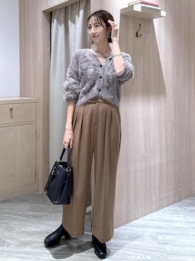 「アイテム（ブーツ）」を使った、eric08さん（レディース・166cm・30代）の秋コーディネート