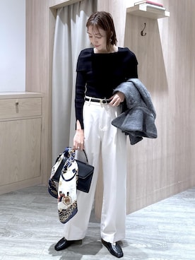 「アイテム（ハンドバッグ）」を使った、eric08さん（レディース・166cm・30代）の冬コーディネート