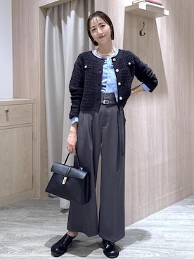 「ブラウスコーデ」｜eric08さん（レディース・166cm）の秋コーディネート