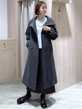 「アイテム（アクセサリー）」を使った、eric08さん（レディース・166cm）の秋コーディネート