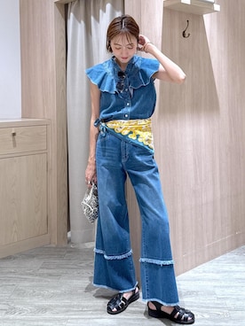 「アイテム（財布/小物）」を使った、eric08さん（レディース・166cm・30代）の夏コーディネート
