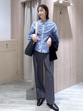 「VIS（ビス）のアイテム（アクセサリー）」を使った、eric08さん（レディース・166cm）の冬コーディネート