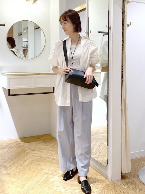 セール】【洗える】モモンガビックシルエットシャツ（シャツ/ブラウス